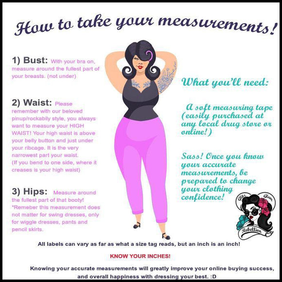 The Importance of Accurate Measurements-Glitz, Glam and Rebellion