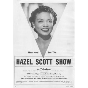 Women in History: Hazel Scott, A Musical Pioneer