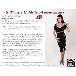 A Pinup's Guide to Measurements