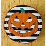 StarStruck Meet Jack! - Classic Orange Glitter and Stripes-Apparel & Accessories-Glitz Glam and Rebellion GGR Pinup, Retro, and Rockabilly Fashions