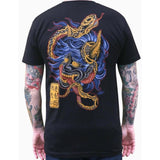 "Scorned" Art by Clark North Men's Graphic T-Shirt by Black Market Art-Apparel & Accessories-Glitz Glam and Rebellion GGR Pinup, Retro, and Rockabilly Fashions