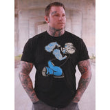 "Sailor Man" Art by ADI Men's Graphic T-Shirt by Black Market Art-Apparel & Accessories-Glitz Glam and Rebellion GGR Pinup, Retro, and Rockabilly Fashions