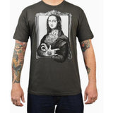 "Mona" Art by Jarad Bryant Men's Graphic T-Shirt by Black Market Art-Apparel & Accessories-Glitz Glam and Rebellion GGR Pinup, Retro, and Rockabilly Fashions