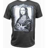 "Mona" Art by Jarad Bryant Men's Graphic T-Shirt by Black Market Art-Apparel & Accessories-Glitz Glam and Rebellion GGR Pinup, Retro, and Rockabilly Fashions