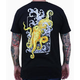 "Crawl" Art by Clark North Men's Graphic T-Shirt by Black Market Art-Apparel & Accessories-Glitz Glam and Rebellion GGR Pinup, Retro, and Rockabilly Fashions
