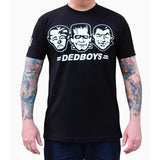 "Dedboys" Art by Mike Bell Men's Graphic T-Shirt by Black Market Art-Apparel & Accessories-Glitz Glam and Rebellion GGR Pinup, Retro, and Rockabilly Fashions