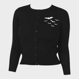 Pinky Star - Bat Gang Spoiled Bat Cardigan-Cardigan-Glitz Glam and Rebellion GGR Pinup, Retro, and Rockabilly Fashions