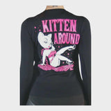 Pinky Star - Kitten Around Cardigan-Cardigan-Glitz Glam and Rebellion GGR Pinup, Retro, and Rockabilly Fashions