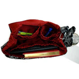 Hemet Cartas Marcadas Messenger Bag-Purses-Glitz Glam and Rebellion GGR Pinup, Retro, and Rockabilly Fashions
