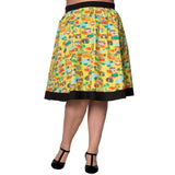 Banned Starlight Camper Skirt-Skirts-Glitz Glam and Rebellion GGR Pinup, Retro, and Rockabilly Fashions