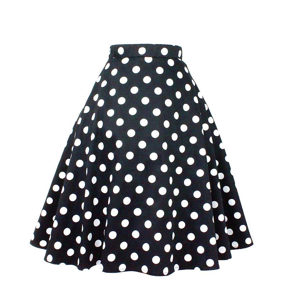 black and white skirts and dresses Hemet Circle Skirt in & Polka Dots – Glitz Glam Rebellion Ripe Maternity Thurley Mesh adding movement and contrast Fit:M1211259 Size & Color:[Black] 38 EU /24.1-24.5 cm