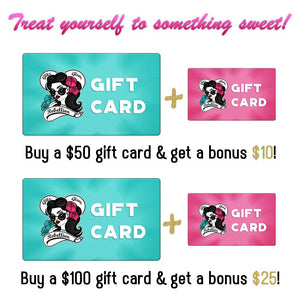 GGR Gift Card Special-Gift Certificate-Glitz Glam and Rebellion GGR Pinup, Retro, and Rockabilly Fashions