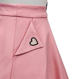 Banned Bunny Hop Skirt in Pink-Skirts-Glitz Glam and Rebellion GGR Pinup, Retro, and Rockabilly Fashions