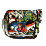 Hemet Monster Mash Messenger Bag-Purses-Glitz Glam and Rebellion GGR Pinup, Retro, and Rockabilly Fashions
