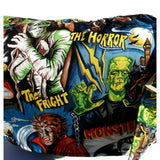 Hemet Monster Mash Messenger Bag-Purses-Glitz Glam and Rebellion GGR Pinup, Retro, and Rockabilly Fashions