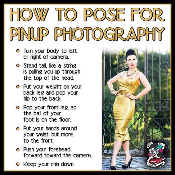Pin Up Posing Tips