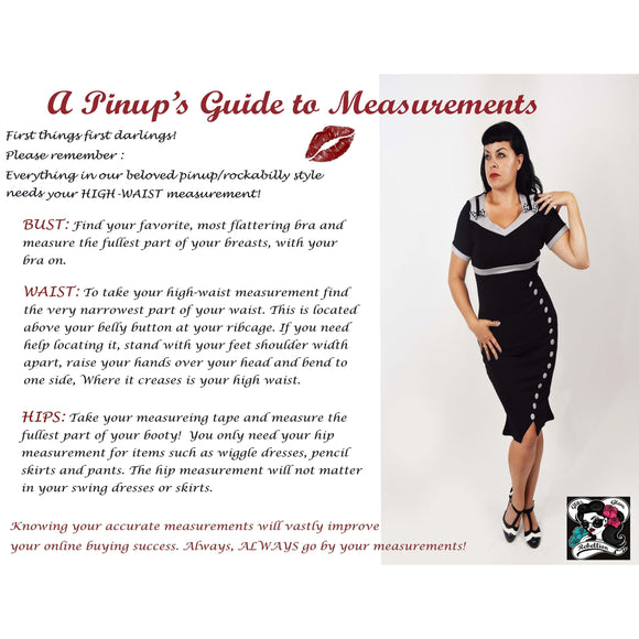 A Pinup's Guide to Measurements-Glitz, Glam and Rebellion