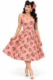Candow Rosalie Swing Dress – Vintage Rose