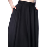 Banned Apparel Di Di Swing Skirt Black-Apparel & Accessories-Glitz Glam and Rebellion GGR Pinup, Retro, and Rockabilly Fashions
