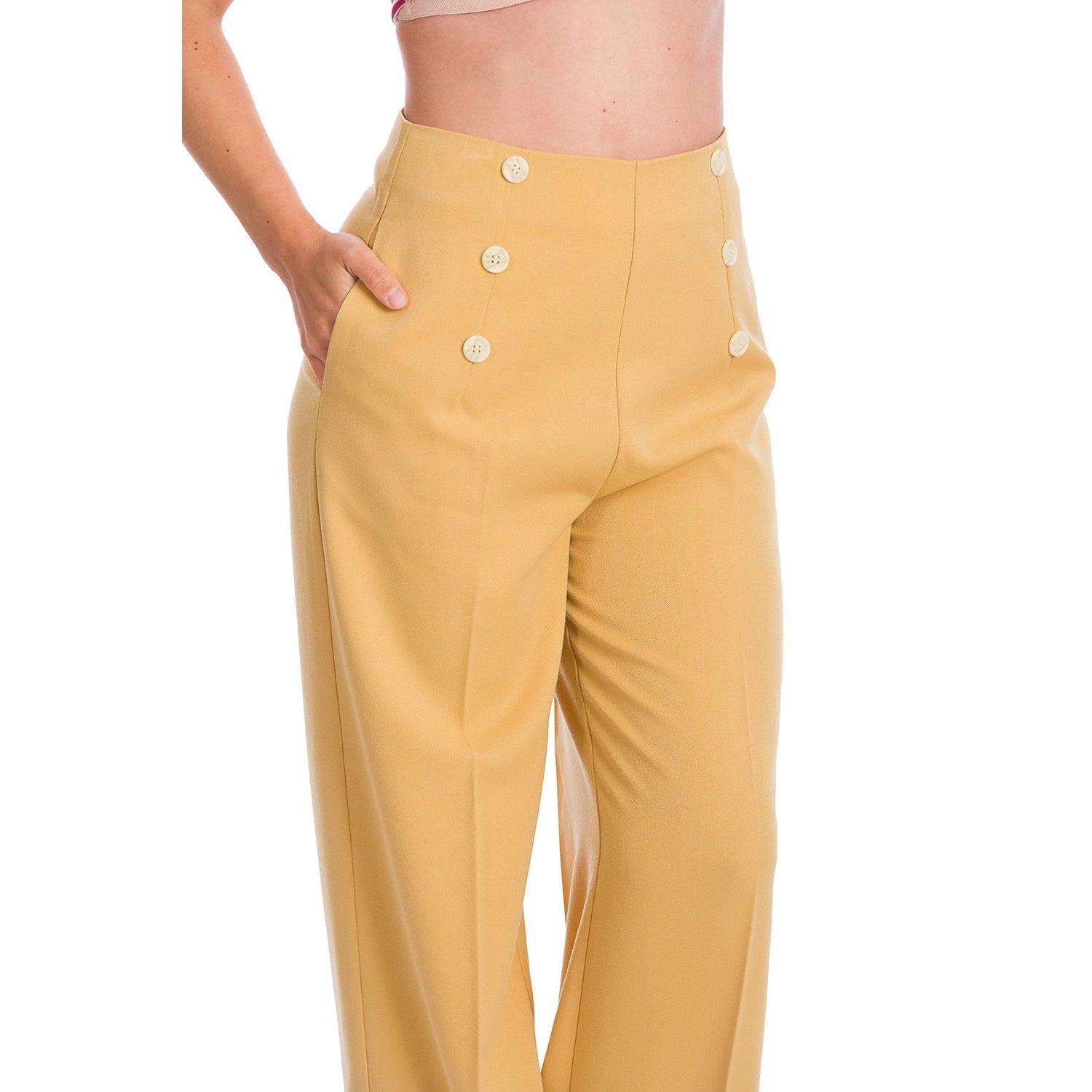 Banned Retro | Pants & Jumpsuits | Brick Colored Trousers By Banned Retro |  Poshmark