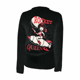 Pinky Star -Rocket Queen Cardigan-Cardigan-Glitz Glam and Rebellion GGR Pinup, Retro, and Rockabilly Fashions