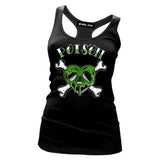 Pinky Star Tank Top - Poison-Tank Top-Glitz Glam and Rebellion GGR Pinup, Retro, and Rockabilly Fashions