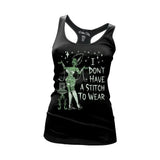 Pinky Star Tank Top - I Don't Have A Stitch To Wear-Tank Top-Glitz Glam and Rebellion GGR Pinup, Retro, and Rockabilly Fashions