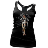 Pinky Star Tank Top - The Bride Pinup Halloween Horror Movie-Tank Top-Glitz Glam and Rebellion GGR Pinup, Retro, and Rockabilly Fashions
