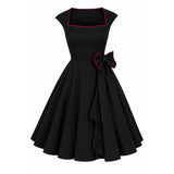 Candow Midnight Swing Dress – Mischief-Dress-Glitz Glam and Rebellion GGR Pinup, Retro, and Rockabilly Fashions