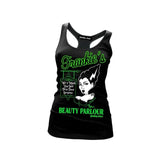 Pinky Star Tank Top - Frankie's Beauty Parlour-Tank Top-Glitz Glam and Rebellion GGR Pinup, Retro, and Rockabilly Fashions