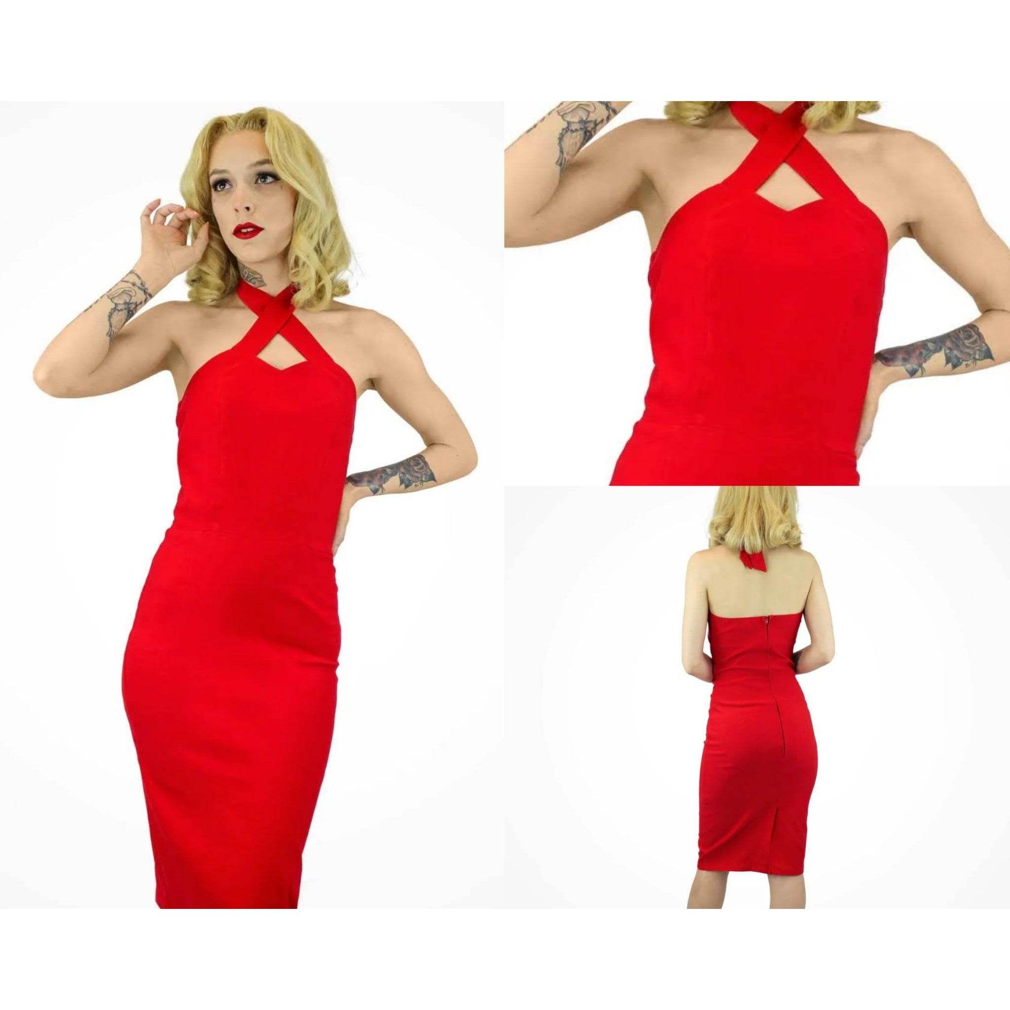 Pencil dress rockabilly best sale