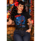 Pinky Star - Terror At the Tiki Tee-T-Shirt-Glitz Glam and Rebellion GGR Pinup, Retro, and Rockabilly Fashions