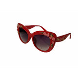 Fiesta Floral Feline Sunglasses-Sunglasses-Glitz Glam and Rebellion GGR Pinup, Retro, and Rockabilly Fashions