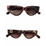 Retro Vintage Narrow Cat Eye Sunglasses For Women-Sunglasses-Glitz Glam and Rebellion GGR Pinup, Retro, and Rockabilly Fashions