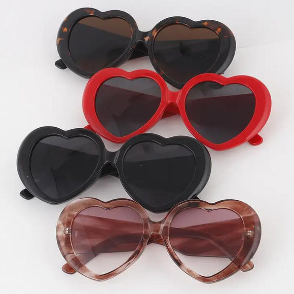 Heart Glasses-Apparel & Accessories-Glitz Glam and Rebellion GGR Pinup, Retro, and Rockabilly Fashions