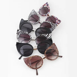 Cat Eye Sunglasses-Glitz Glam and Rebellion GGR Pinup, Retro, and Rockabilly Fashions