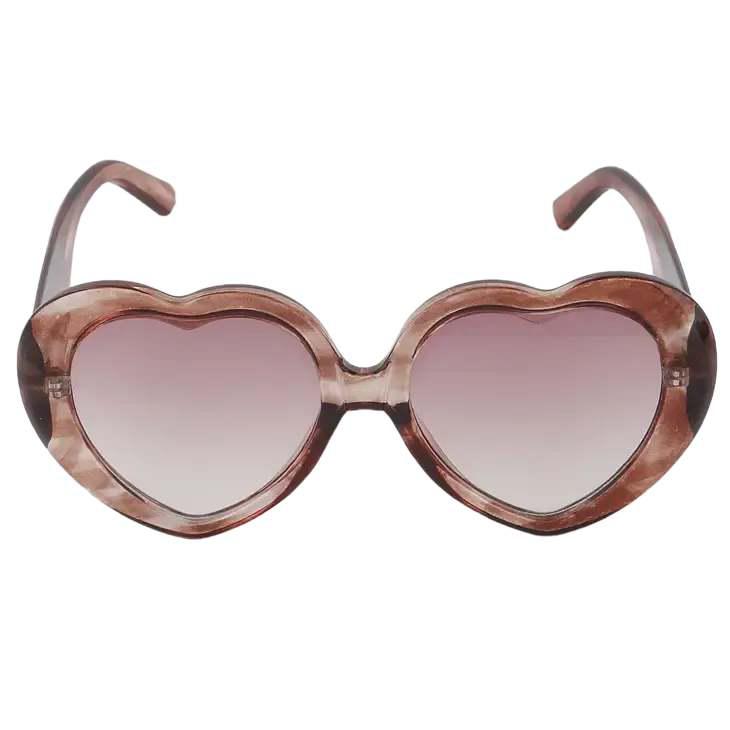 Air Heart Black Gold Women's Cat-Eye Sunglasses | Le Specs