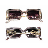 Women'S Rectangular Frame Sunglasses-Sunglasses-Glitz Glam and Rebellion GGR Pinup, Retro, and Rockabilly Fashions