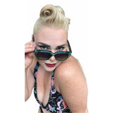 Retro Oversized Cateye Sunglasses-Sunglasses-Glitz Glam and Rebellion GGR Pinup, Retro, and Rockabilly Fashions