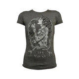 Black Market Art Company Eve - Women's T-Shirt-Apparel & Accessories-Glitz Glam and Rebellion GGR Pinup, Retro, and Rockabilly Fashions