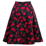 Banned Apparel 1950's Cherry Swing Skirt-Apparel & Accessories-Glitz Glam and Rebellion GGR Pinup, Retro, and Rockabilly Fashions