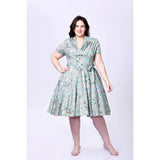 Miss Lulo Rose Winter Floral-Apparel & Accessories-Glitz Glam and Rebellion GGR Pinup, Retro, and Rockabilly Fashions