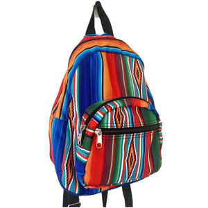 Paulina Clothing MINI Sarape Mexican Backpack-Mini Backpack-Glitz Glam and Rebellion GGR Pinup, Retro, and Rockabilly Fashions