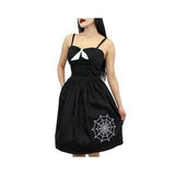 Hemet Spiderweb Dress-Apparel & Accessories-Glitz Glam and Rebellion GGR Pinup, Retro, and Rockabilly Fashions