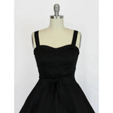 Hemet Sweetheart Swing Dress in Black-Dress-Glitz Glam and Rebellion GGR Pinup, Retro, and Rockabilly Fashions