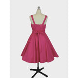 Hemet Sweetheart Swing Dress in Hot Pink-Dress-Glitz Glam and Rebellion GGR Pinup, Retro, and Rockabilly Fashions