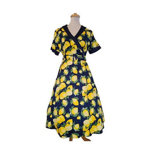 Banned Apparel Lemon Dress-Apparel & Accessories-Glitz Glam and Rebellion GGR Pinup, Retro, and Rockabilly Fashions