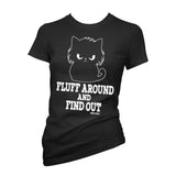 Pinky Star - Fluff Around and Find Out Tee-T-Shirt-Glitz Glam and Rebellion GGR Pinup, Retro, and Rockabilly Fashions