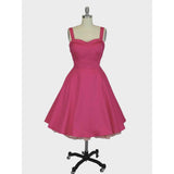 Hemet Sweetheart Swing Dress in Hot Pink-Dress-Glitz Glam and Rebellion GGR Pinup, Retro, and Rockabilly Fashions