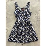 Flying Ghosts Shorter Length Fit & Flare Dress-Dresses-Glitz Glam and Rebellion GGR Pinup, Retro, and Rockabilly Fashions